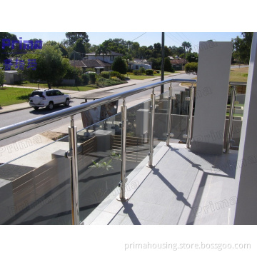 Custom Balcony Balustrade Glass Railing System